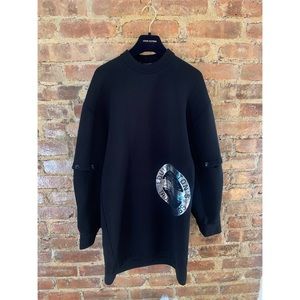 Authentic Louis Vuitton Stamp Sweatshirt Dress